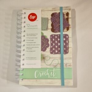 Boye Crochet Planner - Purple and Green